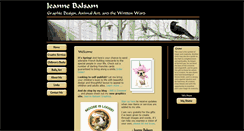 Desktop Screenshot of jeannebalsam.com